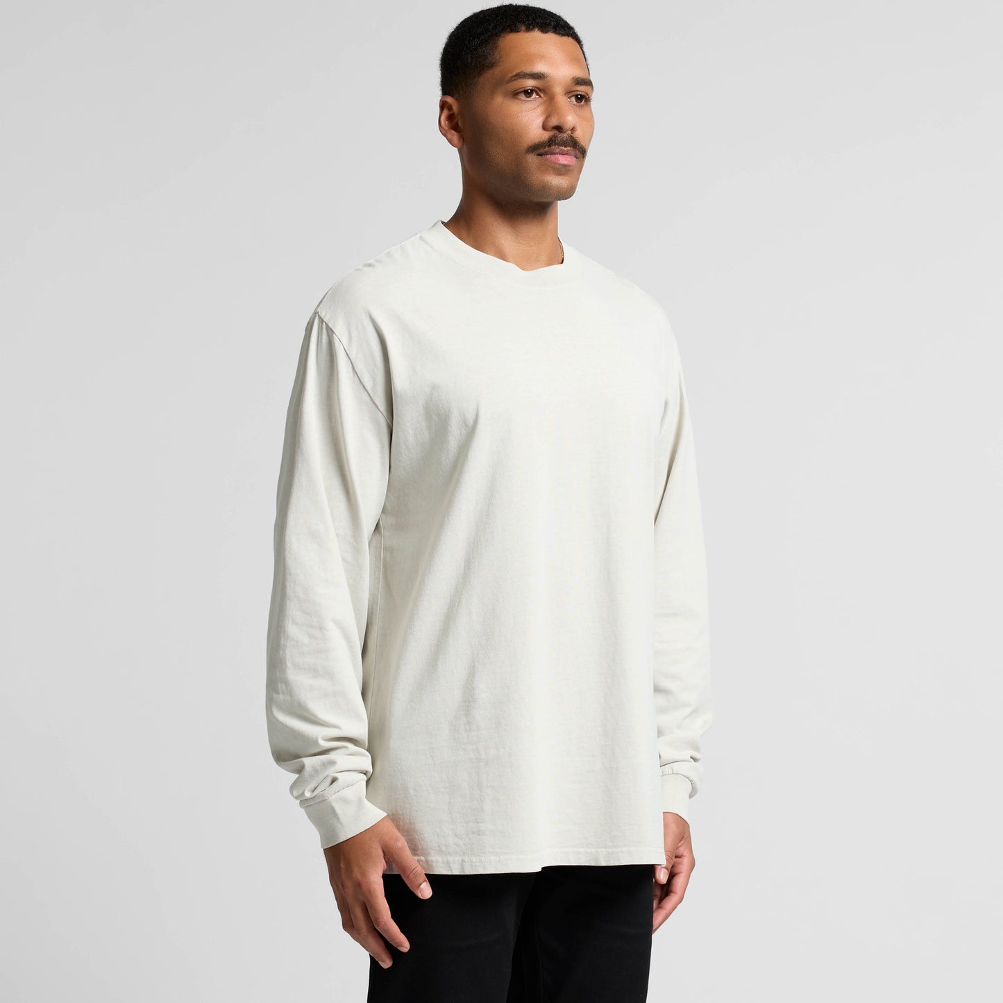 MENS HEAVY FADED L/S TEE