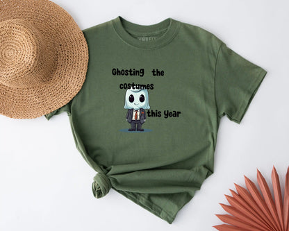 Ghosting The Costumes This Year Crewneck T-Shirt