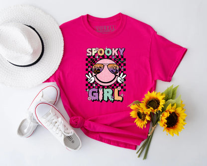 Spooky Girl Crewneck T-Shirt