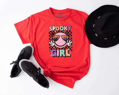 Spooky Girl Crewneck T-Shirt