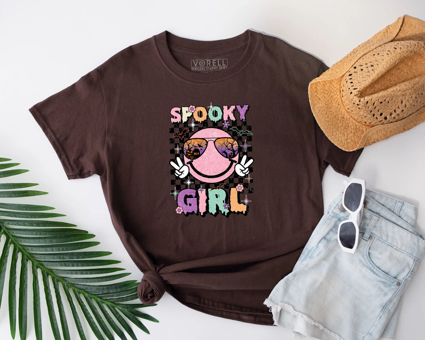 Spooky Girl Crewneck T-Shirt