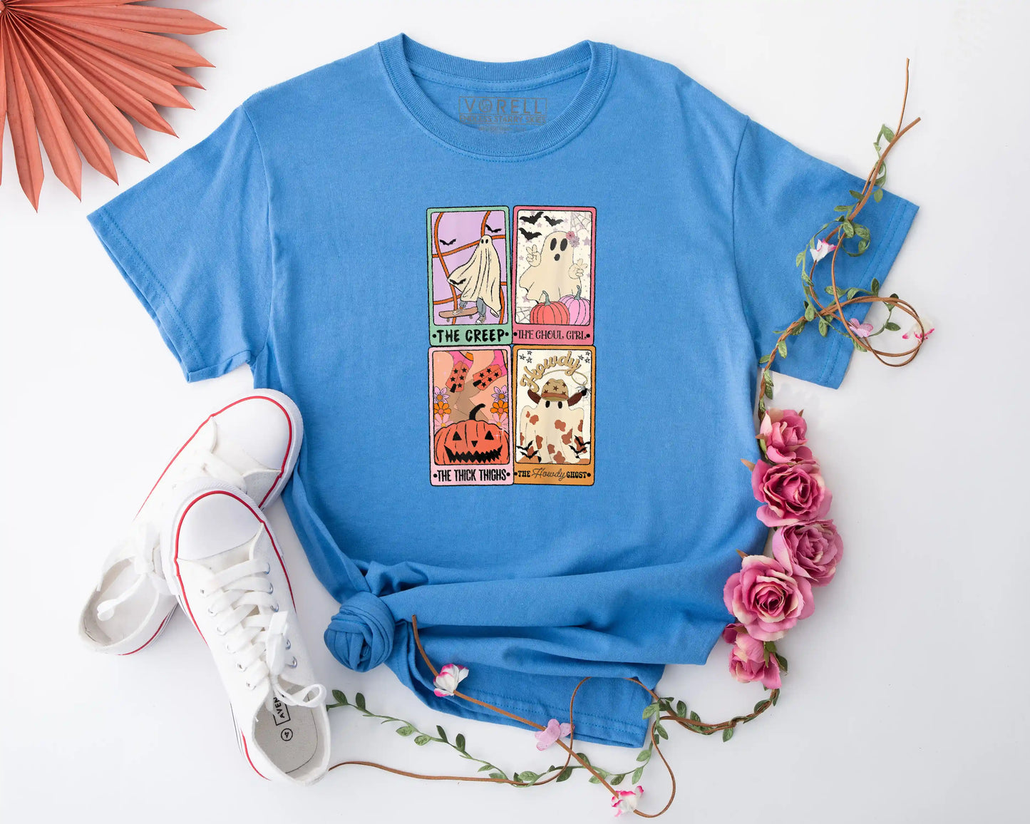 Creepy Tarot Cards Crewneck T-Shirt