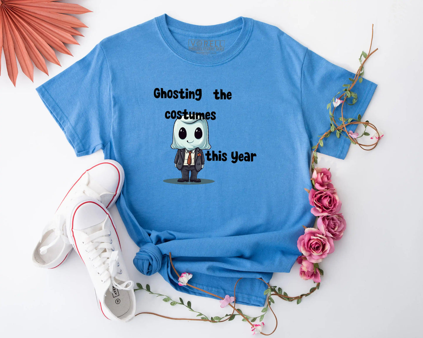 Ghosting The Costumes This Year Crewneck T-Shirt