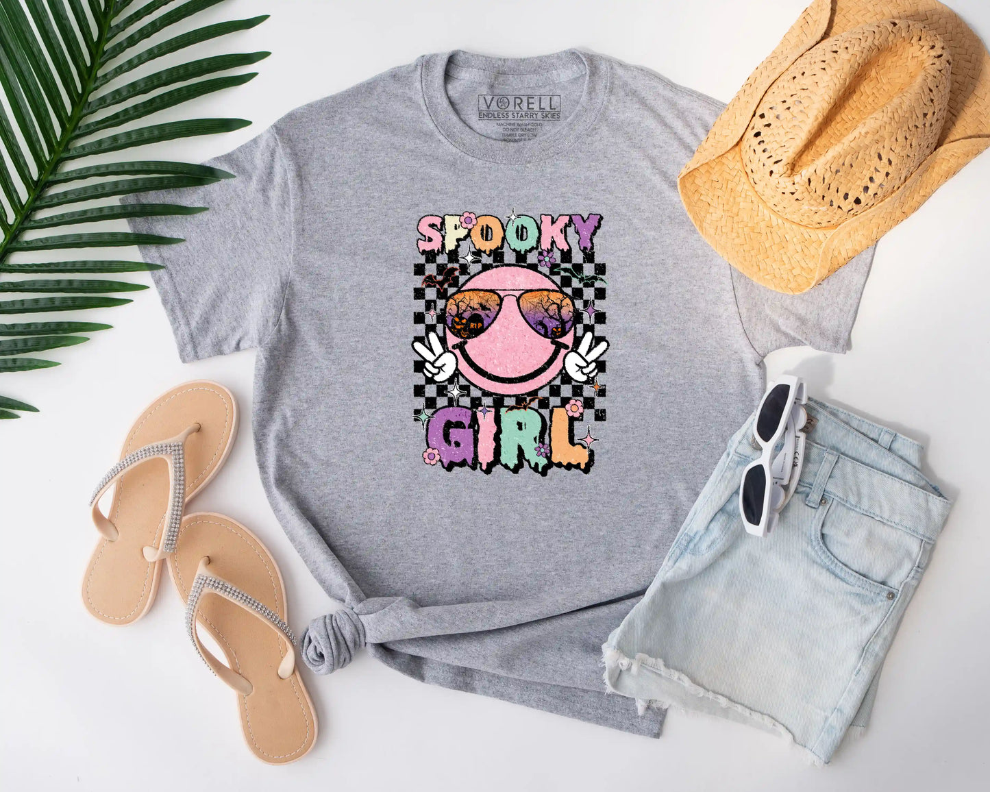 Spooky Girl Crewneck T-Shirt