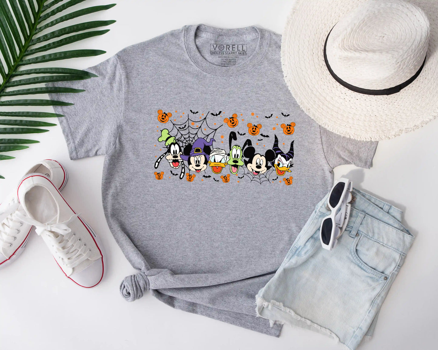 Spooky Disney Crewneck T-Shirt