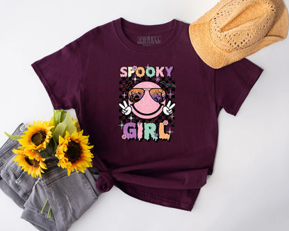 Spooky Girl Crewneck T-Shirt